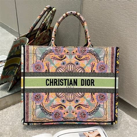 dior lights book tote